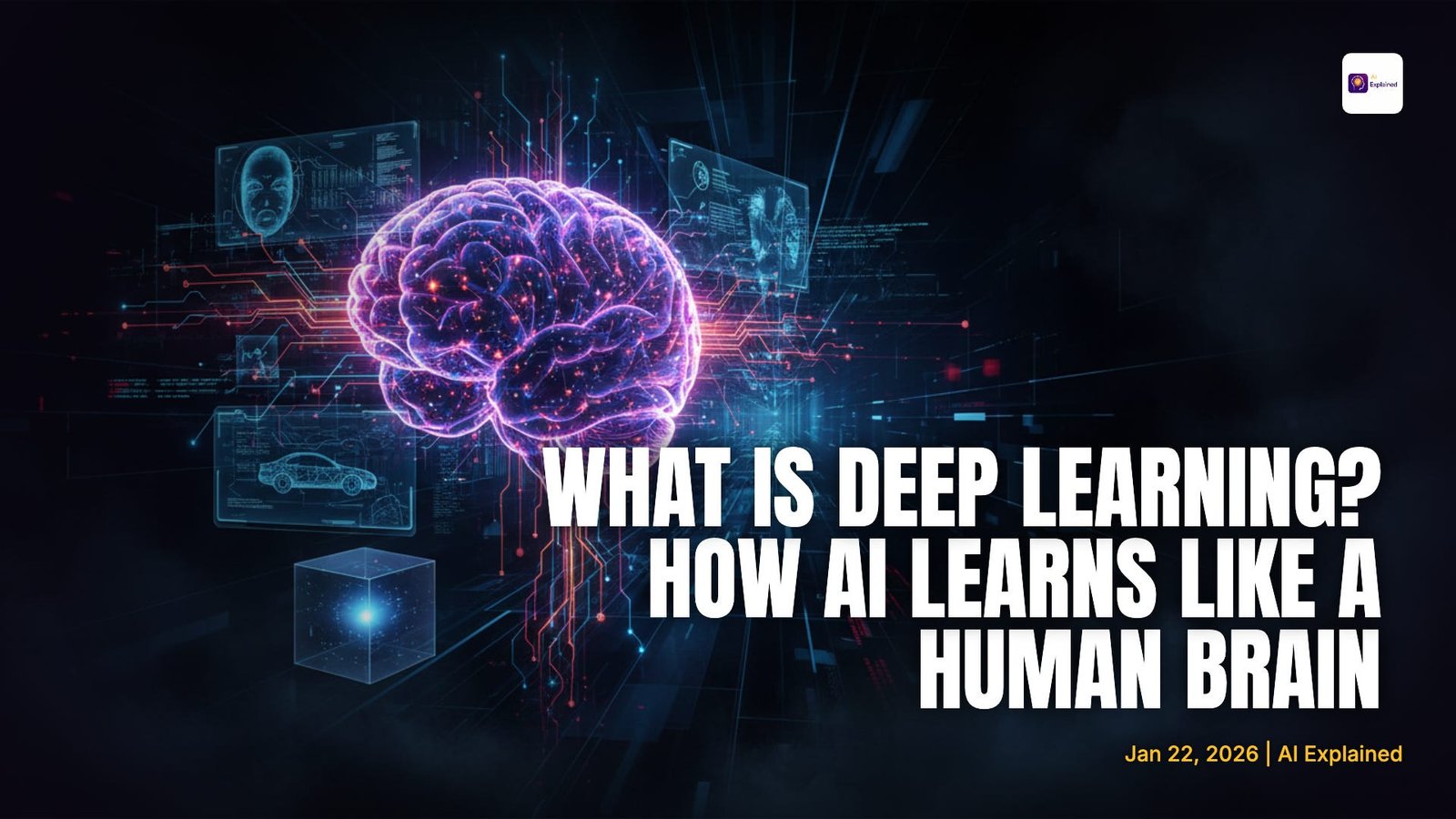 What Is Deep Learning? How AI Learns Like a Human Brain
