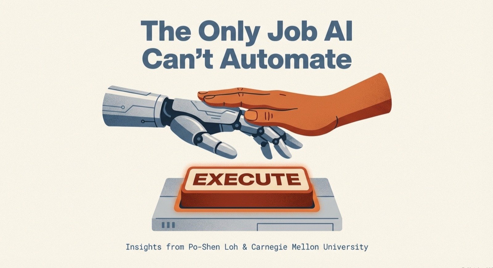 The Only Job AI Can’t Automate: Being Trustworthy